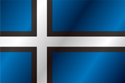 Flag of Estonia (Scandinavica Cross)