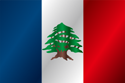 Flag of Lebanon (1920-1943)