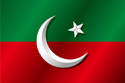 Flag of Pakistan Tehreek-e-Insaf