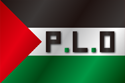 Flag of Palestine + P.L.O