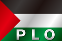 Flag of Palestine + PLO