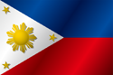 Flag of Philippines (9 rays)