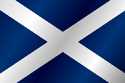 Flag of Scotland (Navy Blue)