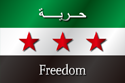 Flag of Syria (2012) freedom